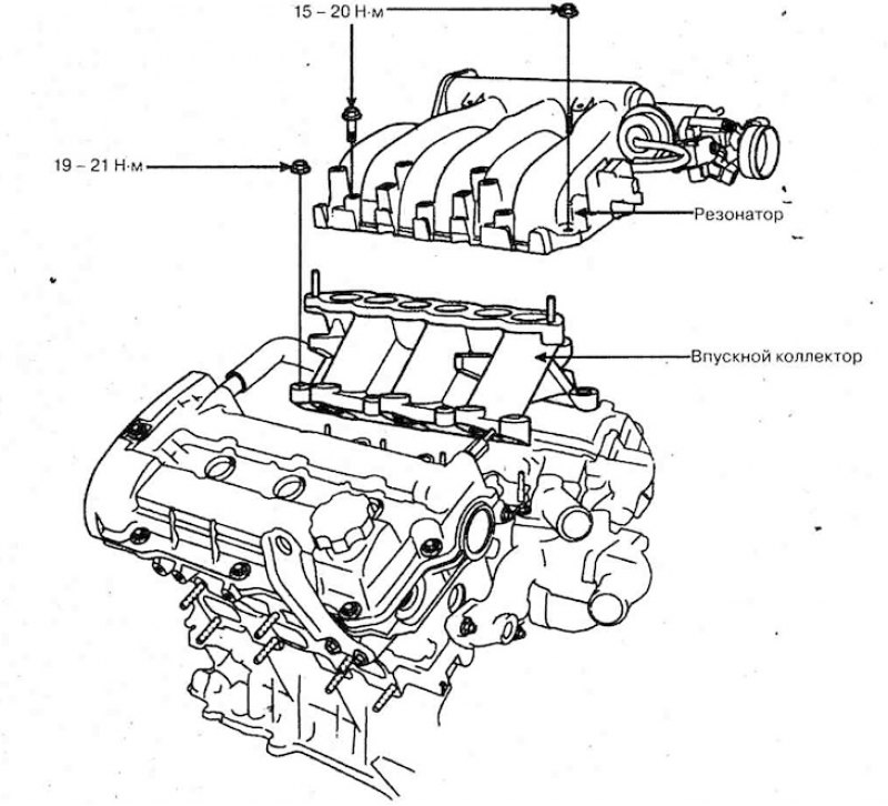Схема двигателя хендай элантра 2004 года