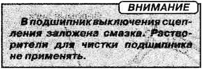 Выжимной подшипник