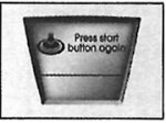 «Press start button again» (Повторно нажмите…
