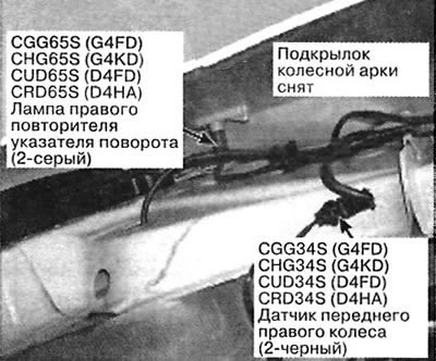 19. Правая передняя колесная арка