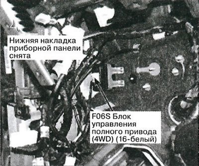 50. Снизу левой передней стойки