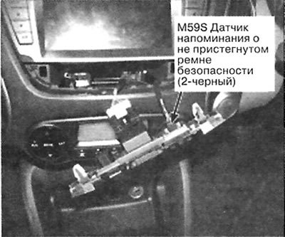 61. Центр приборной панели