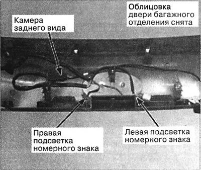 145. Облицовка двери багажного отделения