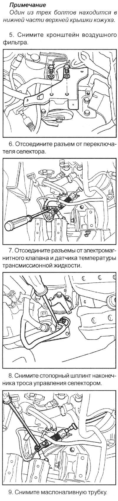 Расположение элементов коробки передач: 1 -…