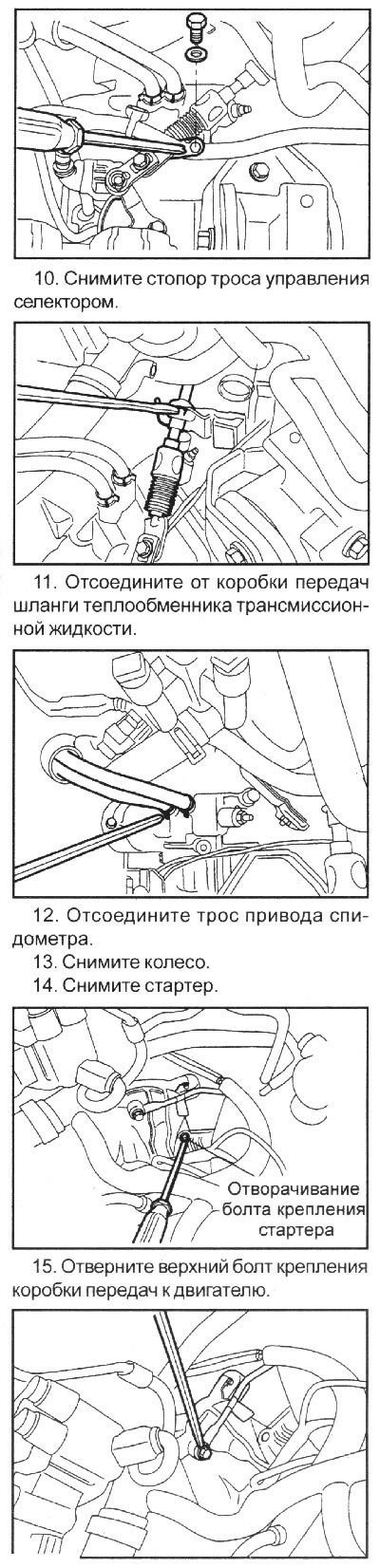 Расположение элементов коробки передач: 1 -…