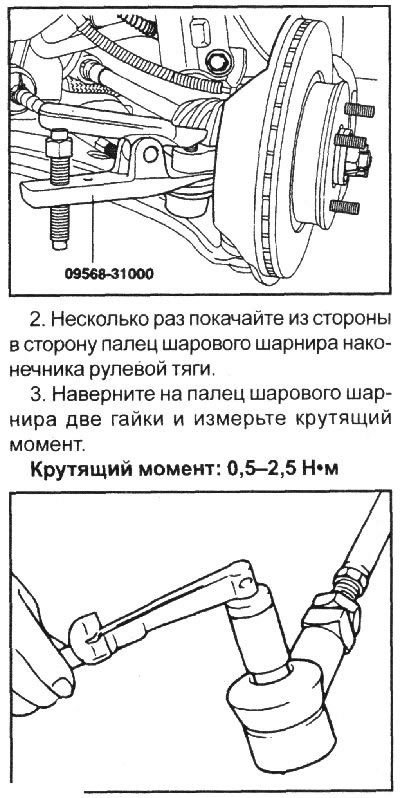 1. Специальным инструментом отсоедините…