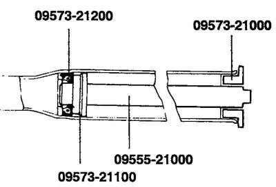 Рис. 5.57. Схема установки ограничительной шайбы…