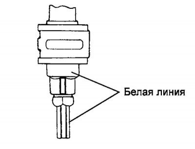 Рис. 5.73. Установочные метки на штуцере
