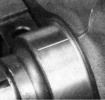 6. Уложите по отрезку калиброванной пластмассовой проволоки из измерительного набора вдоль оси…