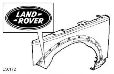 Оригинальные запчасти Land Rover для кузовного…