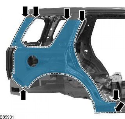 25. Выфрезеруйте сварные точки.