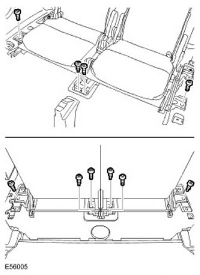 Выверните 10 болтов с головкой Torx.