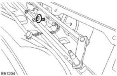 18. Выверните болт с головкой Torx крепления…