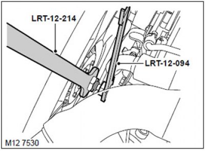 8. При помощи приспособлений LRT-12-094 и…