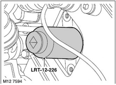 14. Установите торцевую головку LRT-12-226 на…