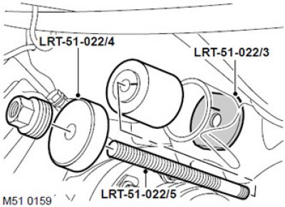 3. Расположите приспособление LRT-51-022/3 на…