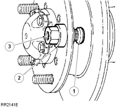 3. Используя гайку M16 x 1.5 (подойдет запасная…