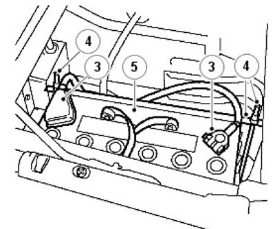 5. Снимите аккумулятор.