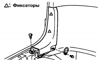 9. Выверните болты, снимите нижние крюки,…