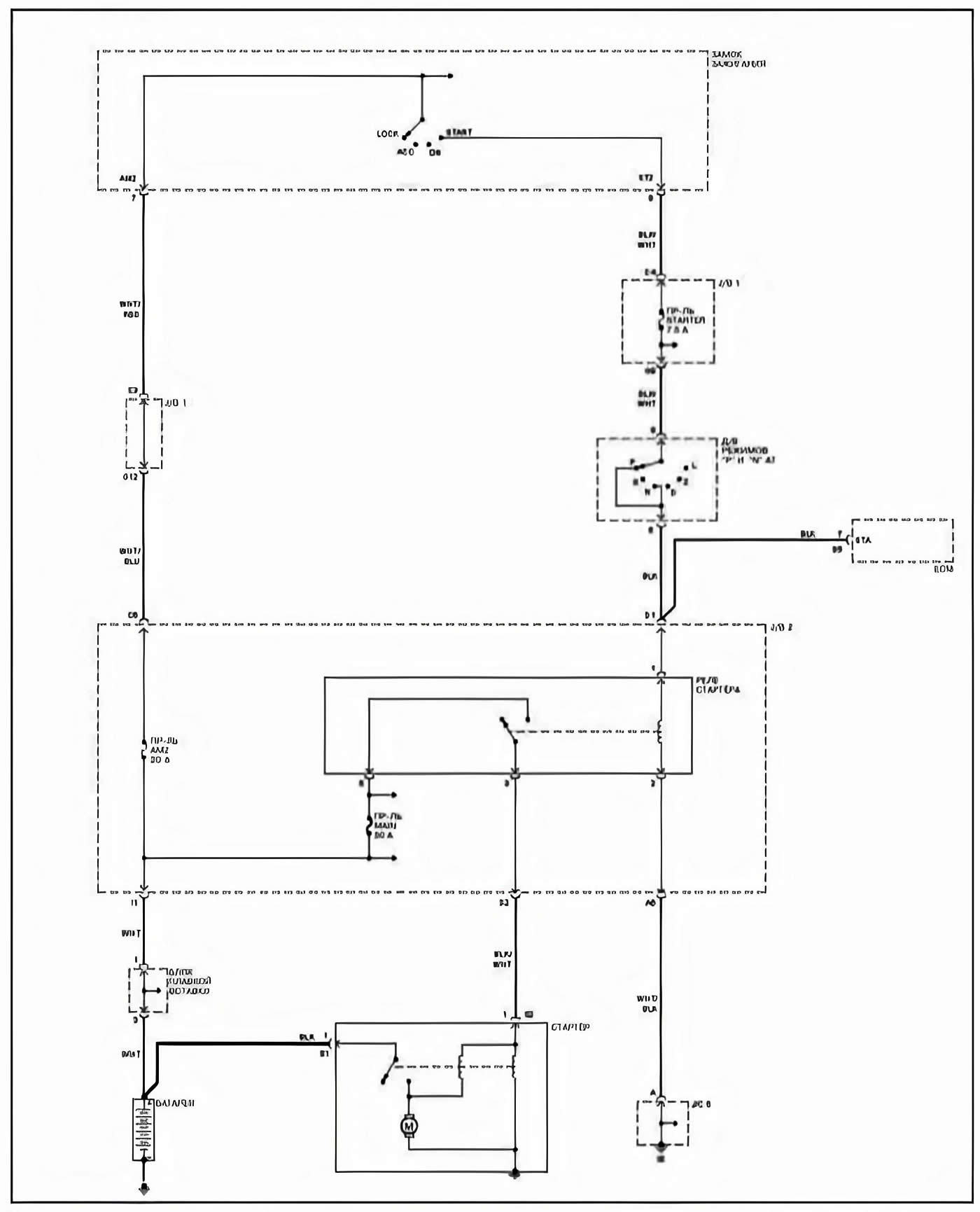 Схема электрооборудования Лексус rx300