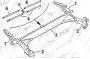 Задний мост модели Ford Fiesta Courier
