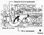 Открыть статью Снятие и установка автоматического натяжителя приводного ремня