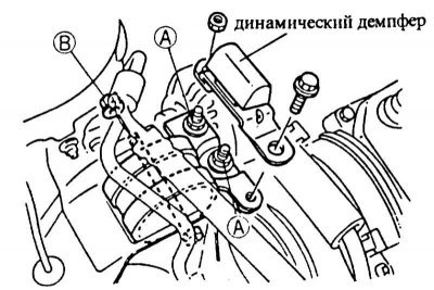 10. Отвинтить динамический демпфер и гайки…