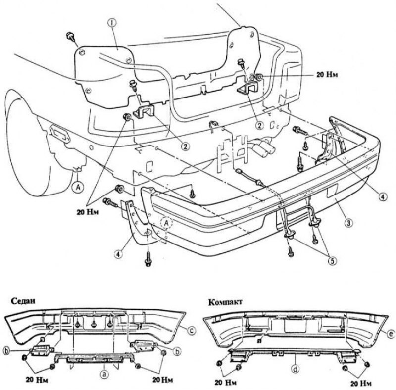 Как снять задний бампер. Мазда 626 ge крепление бампера переднего. Снятие заднего бампера Mazda 626 ge. Mazda 323 крепление заднего бампера. Задний бампер Mazda 626 снятие.