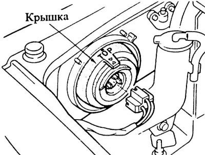 8. Установить крышку на обратной стороне фары…