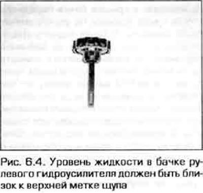 4. Отверните пробку со щупом и убедитесь в том,…