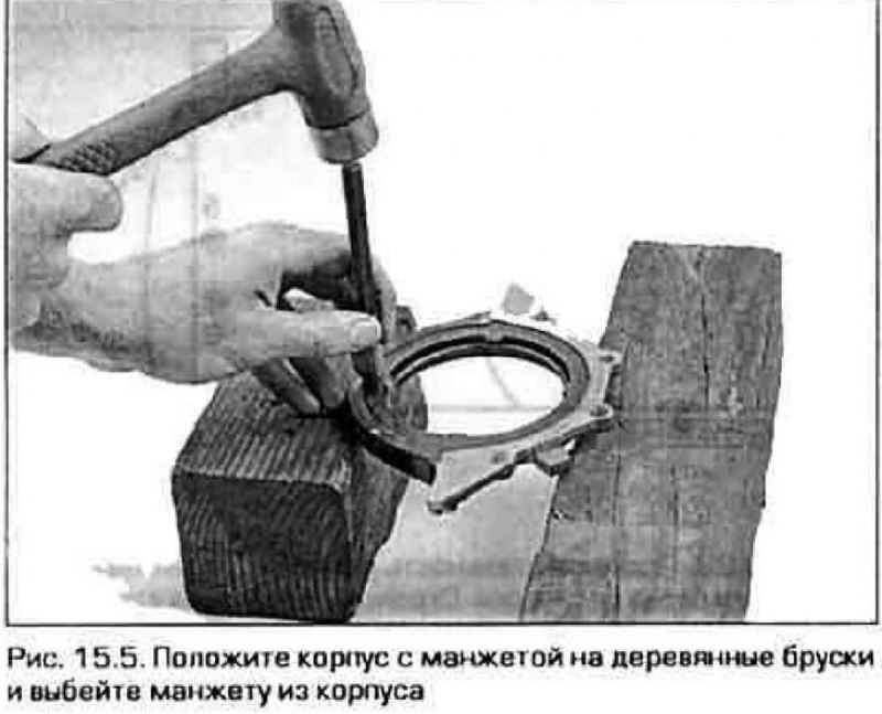 5. Снимите корпус и положите его на два…