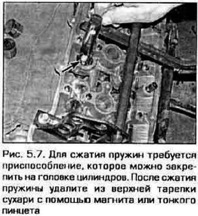 Примечание. Для сжатия пружин потребуется…