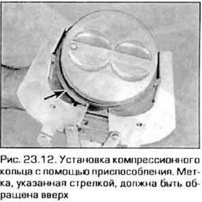 12. Для установки второго кольца лучше…