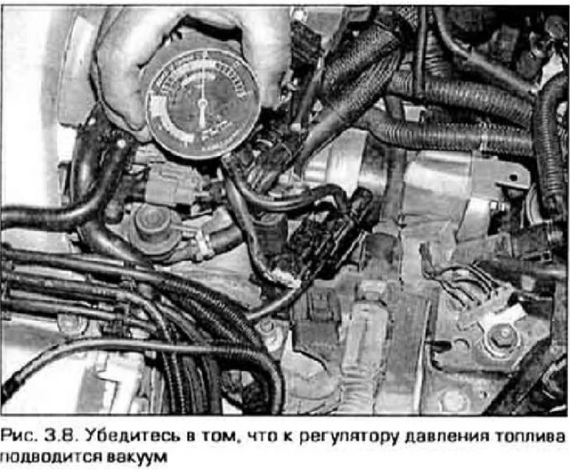 в) Если при зажатом возвратном шланге давление…
