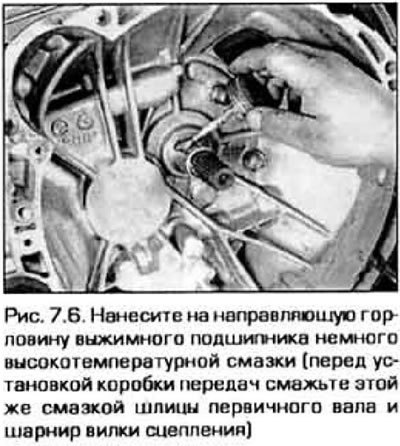 6. Нанесите немного высокотемпературной смазки на…