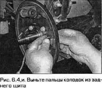 4. Процедура замены колодок подробно представлена…