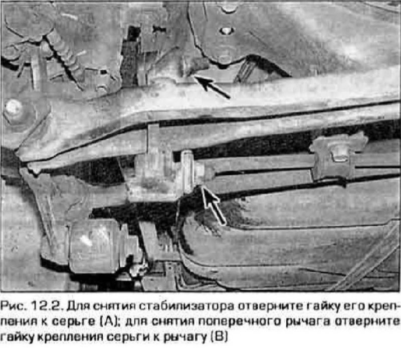 2. Отверните гайки крепления серег к…
