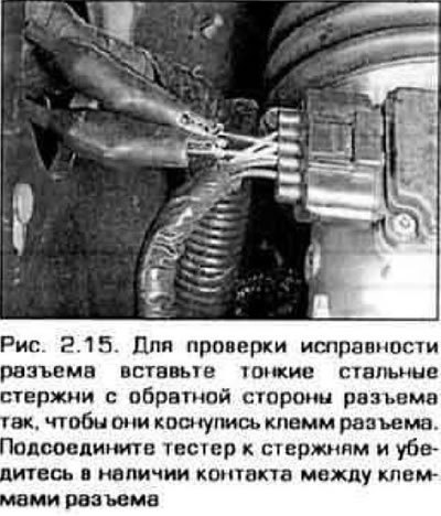 Для разъединения разъемов нужно отвести отверткой…