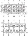 Головка блока цилиндров — снятие и установка