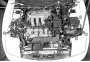 Открыть статью Моторное отделение с двигателем V6 (показан Ford Probe)