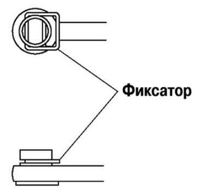 Рис. 3.87. Установка фиксатора троса управления…