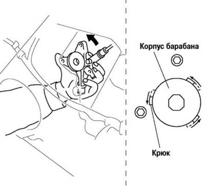 Рис. 8.35. Отделение корпуса барабана регулятора