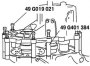 Установка картера главной передачи