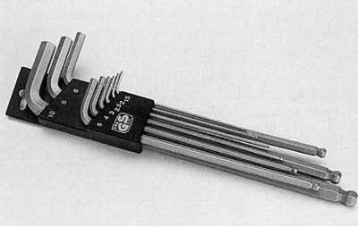 Рис. 2.5. Набор шестигранных ключей