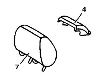 2. Снимите крышку (4).