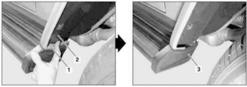 Установка боковых. Крепление крыла g w463. Снятие подножки на Мерседес 4141. Крепление ступеньки на мерседесе. Кузовные элементы w463.