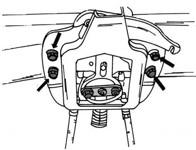 Рис. 296. Уравнитель стояночного тормоза