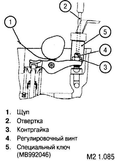 Момент затяжки контровочной гайки - 15±3 Нм.