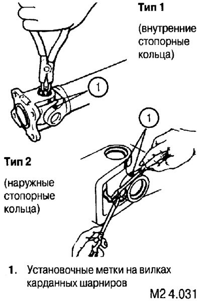Нанести установочные метки.
