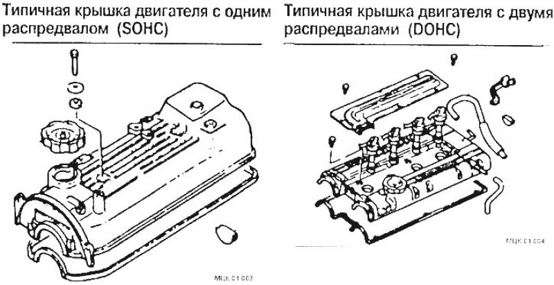 Крышка головки блока цилиндров — снятие и…